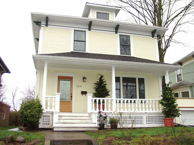 Charles Kingsley and his family chose to sustainably remodel their house in Portland, Oregon, in order to honor the home’s traditional roots while equipping it for today’s modern lifestyle.